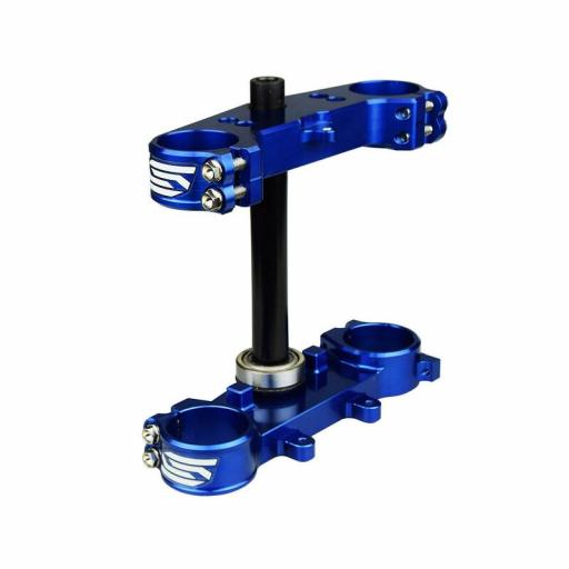 Tijas SCAR 22 mm azul para KTM SX 125 2023-2027 [1]