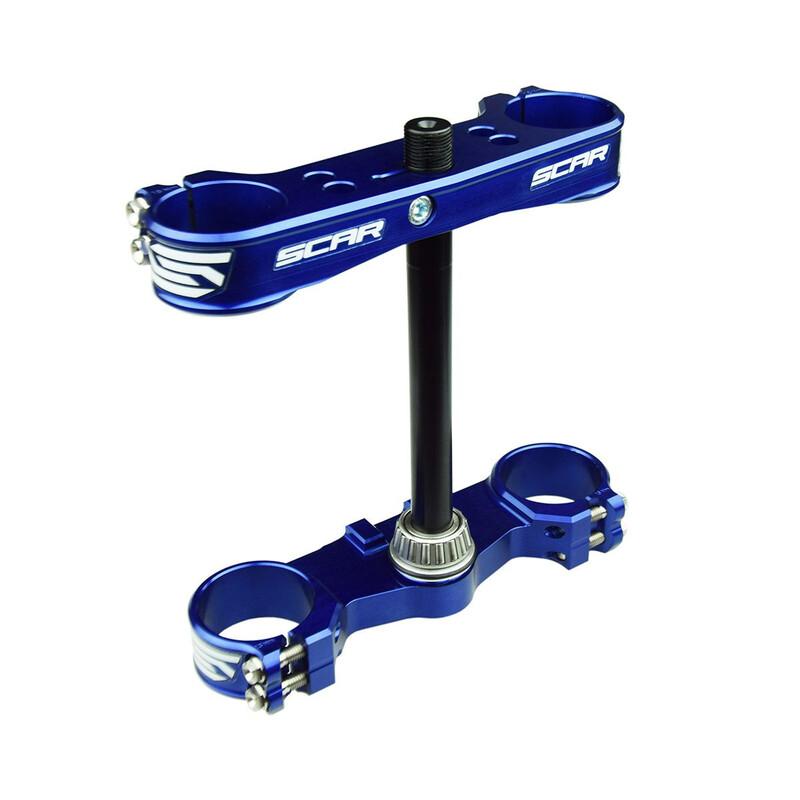 Tijas SCAR 22 mm azul para KTM SX 125 2023-2027