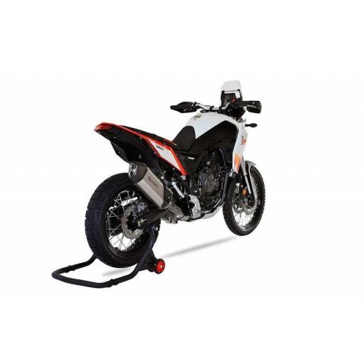 Silenciador Slip-On HP CORSE SPS Carbon Yamaha Tenere 700  2019 a 2024 Inox + Carbono [2]