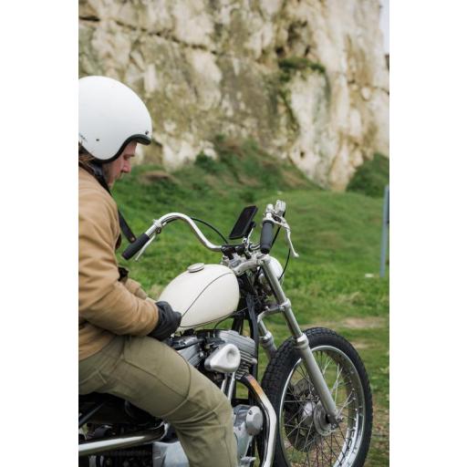 Soporte de smartphone para manillar QUAD LOCK Pro Chrome [3]