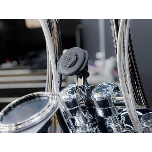 Soporte de smartphone para manillar QUAD LOCK Pro Chrome - Largo para manillares FATBAR / Special CUSTOM [1]