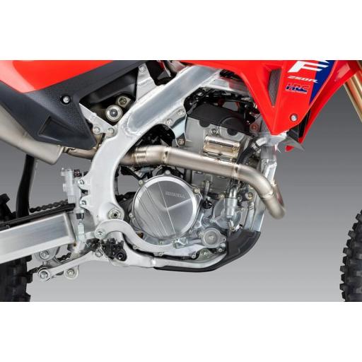 Linea completa Yoshimura USA Signature RS-12, titanio, silencioso titanio y tapa carbono CRF250 2025-.. [2]