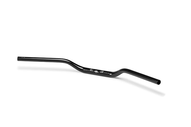 Manillar HIGHSIDER pro X-Bar Superbike X01 1 1/8 Inch - aluminio granallado - negro