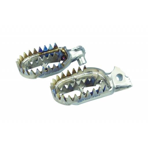 Estriberas SCAR Gripper - Titanio Ducati Desmo 