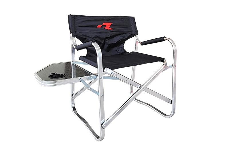 Silla paddock plegable RACETECH – negro