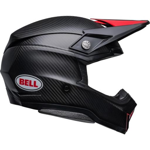 BELL Moto-10 Spherical - Satin/Gloss Black/Red [2]