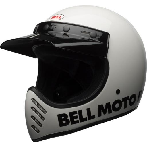 BELL Moto-3 Classic Blanco brillo [1]