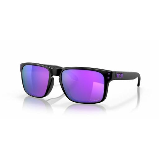 Gafas de Sol OAKLEY Holbrook Lentes Prizm Violet - Montura Matte Black