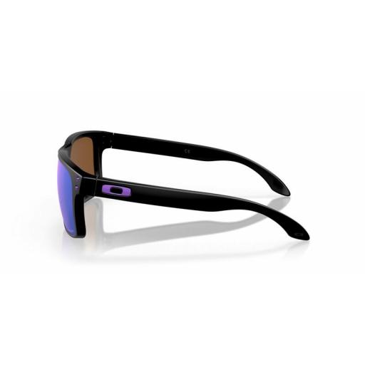 Gafas de Sol OAKLEY Holbrook™ Lentes Prizm Violeta y montura negra [1]