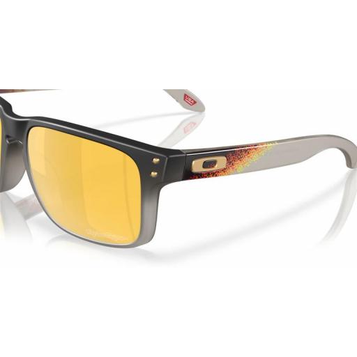 Gafas de Sol OAKLEY Holbrook Troy Lee Designs Series Black Fade - Lentes Prizm 24K Polarized [2]