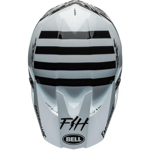BELL Moto-10 Spherical Fasthouse Mod Squad Gloss White/Black 2024 [2]
