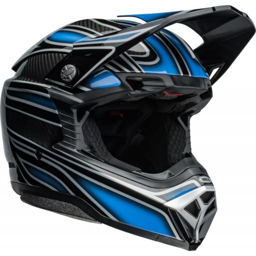 BELL Moto-10 Spherical Mips - Webb Marmont Gloss North Carolina Blue [3]