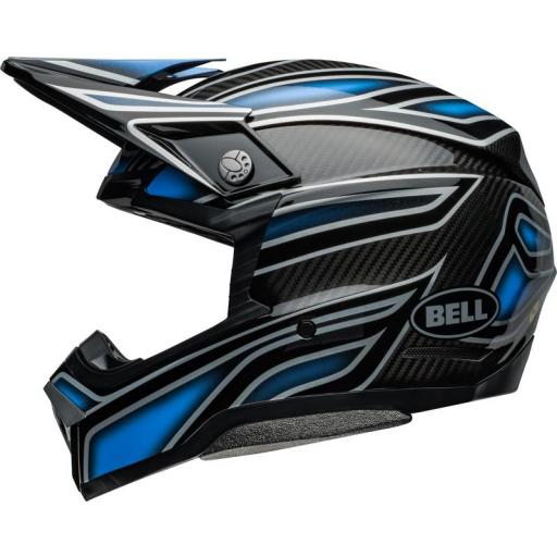 BELL Moto-10 Spherical Mips - Webb Marmont Gloss North Carolina Blue [2]