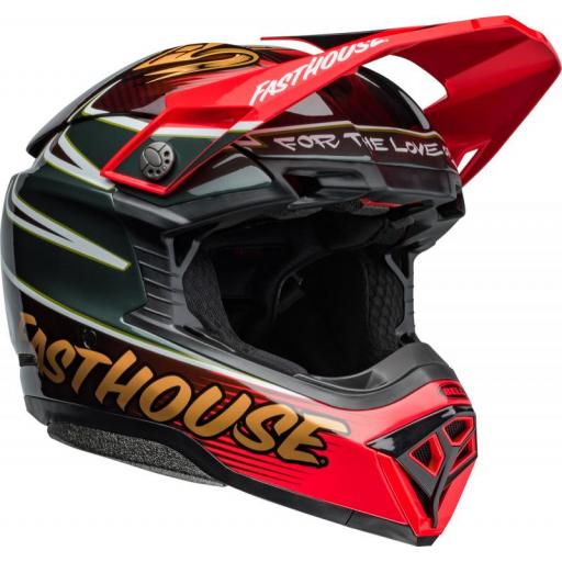 BELL Moto-10 Spherical Fasthouse DITD 24 Gloss Red/Gold [4]