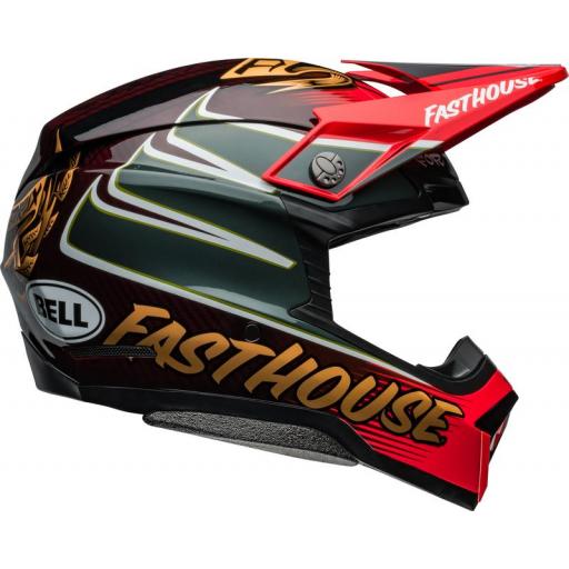 BELL Moto-10 Spherical Fasthouse DITD 24 Gloss Red/Gold [1]