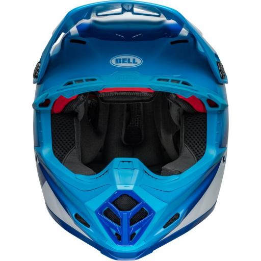 Casco BELL Moto-9S Flex - Rail Gloss Blue/White [4]