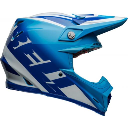 Casco BELL Moto-9S Flex - Rail Gloss Blue/White [2]