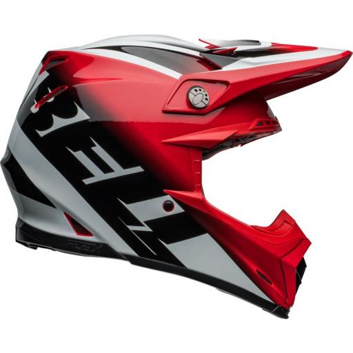 Casco BELL Moto-9S Flex - Rail Gloss Red/White [2]