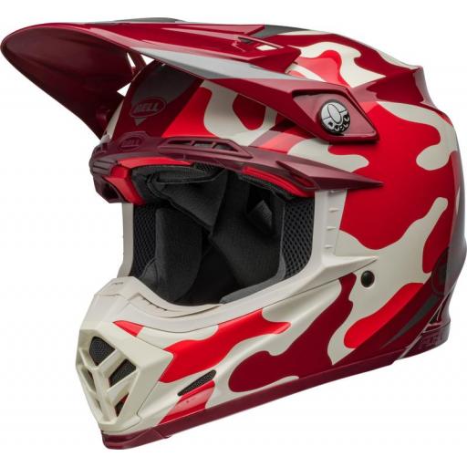 BELL Moto-9S Flex - Ferrandis Méchant Gloss Red/Silver [1]