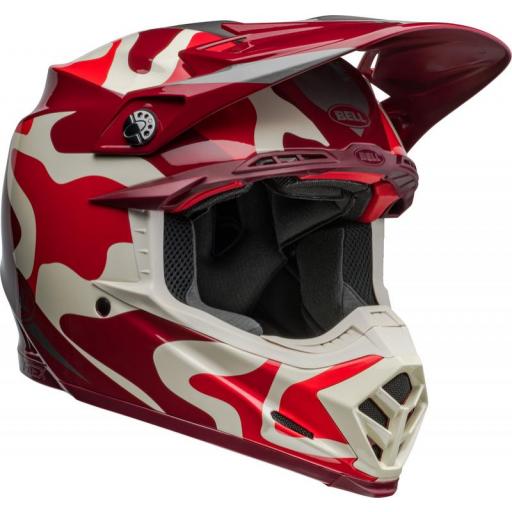 BELL Moto-9S Flex - Ferrandis Méchant Gloss Red/Silver [0]