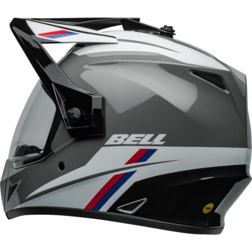 BELL MX-9 Adventure MIPS - Alpine gris oscuro brillante / negro [2]