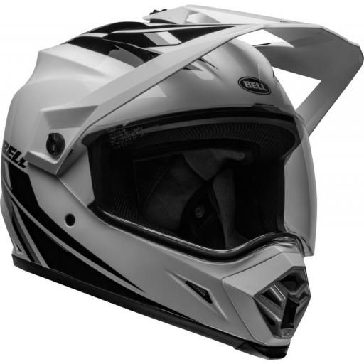 BELL MX-9 Adventure MIPS - Alpine blanco brillante / negro [1]