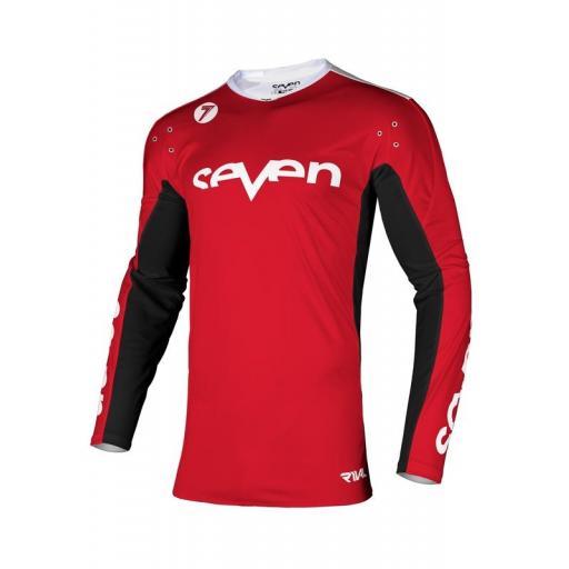 Camiseta SEVEN Rival Staple - Roja 24.1