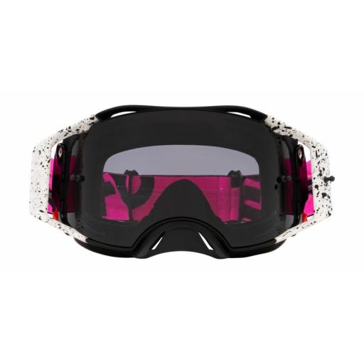 OAKLEY Airbrake MX - Black Splatter Lente Dark Grey [1]