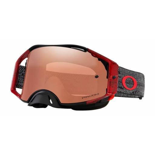 OAKLEY Airbrake MX - Black Flux Lente Prism MX Black