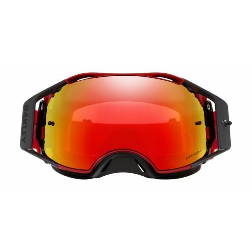 OAKLEY Airbrake MX - TLD Trippy Red Lente Prizm MX Torch [2]