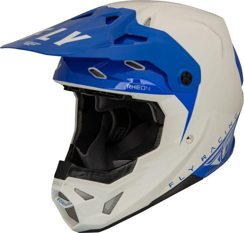 Casco FLY RACING Formula CP Slant - Gris / Azul