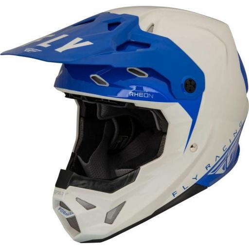 Casco FLY RACING Formula CP Slant - Gris / Azul [0]