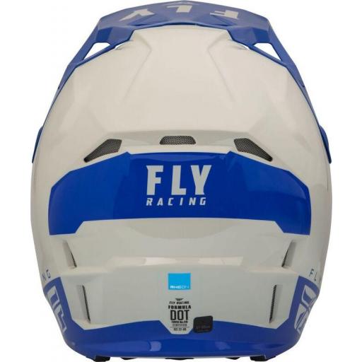 Casco FLY RACING Formula CP Slant - Gris / Azul [3]