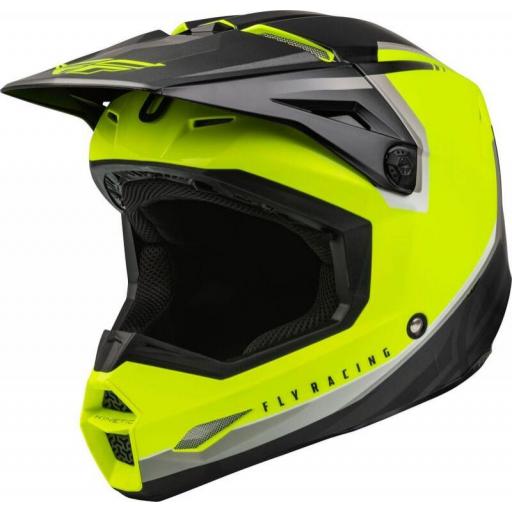 FLY RACING Kinetic Vision - Amarillo fluor