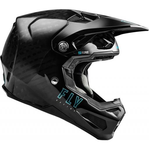 Casco FLY RACING Formula S Carbon Solid - Negro [1]