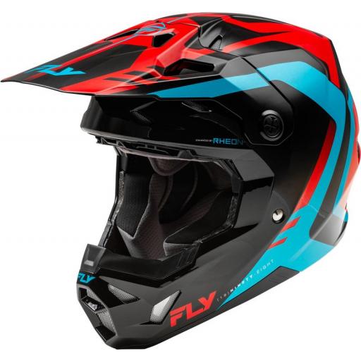 FLY RACING Formula CP Krypton - Rojo / Negro / Azul