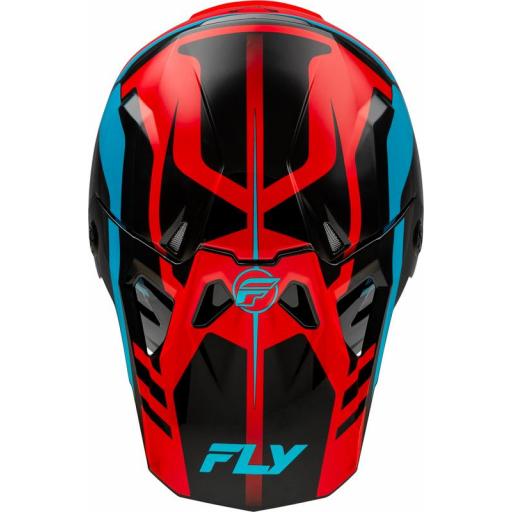 FLY RACING Formula CP Krypton - Rojo / Negro / Azul [2]