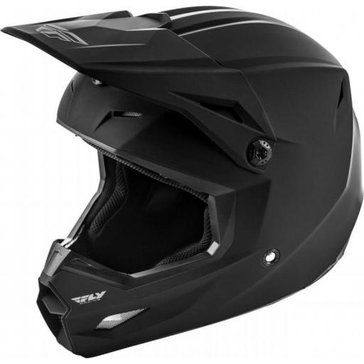 Casco infantil FLY RACING Kinetic Solid - Negro Mate