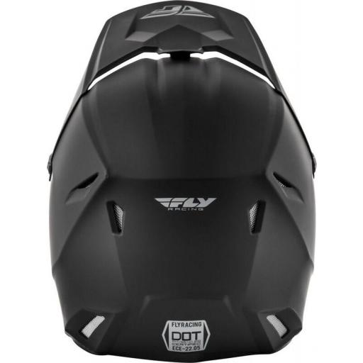 Casco infantil FLY RACING Kinetic Solid - Negro Mate [3]