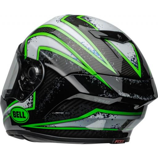 BELL Race Star DLX Flex - Xenon Gloss Negro kriptonita [3]