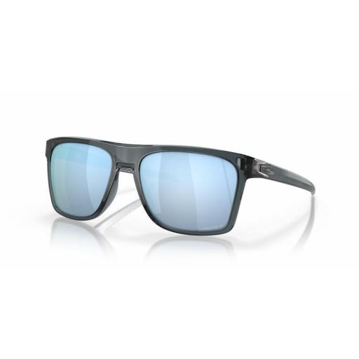 Gafas de Sol OAKLEY Leffingwell negras Lentes Prizm azul agua Polarizado