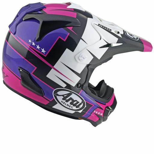 ARAI MX-V EVO Battle - Morado [1]