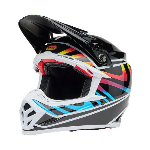 BELL Moto-9S Flex - Drift Gloss Black Multi