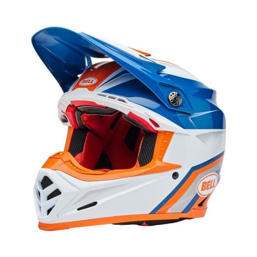 BELL Moto-9S Flex - Merchant Gloss Orange/Blue [0]