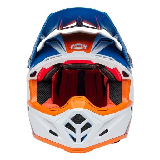 BELL Moto-9S Flex - Merchant Gloss Orange/Blue [4]