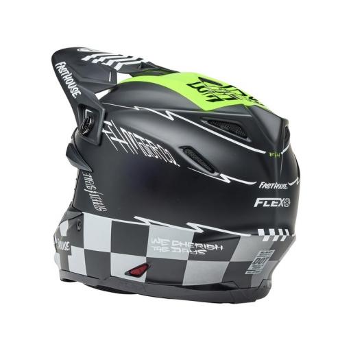 BELL Moto-10 Spherical Mips - Fasthouse Smoke Bomb Matte Gloss Black/HiViz Yellow 2025 [4]