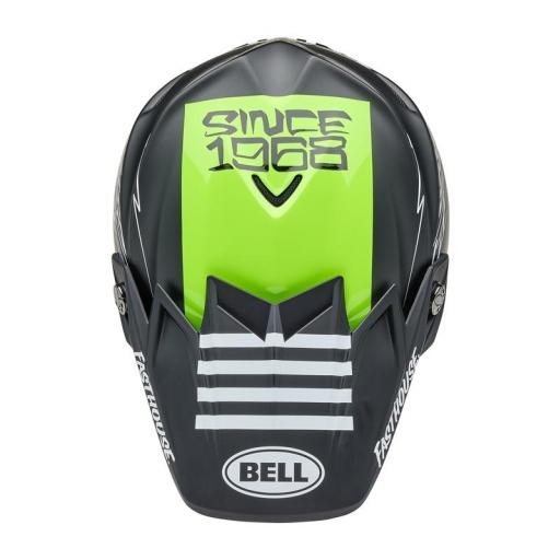 BELL Moto-10 Spherical Mips - Fasthouse Smoke Bomb Matte Gloss Black/HiViz Yellow 2025 [2]