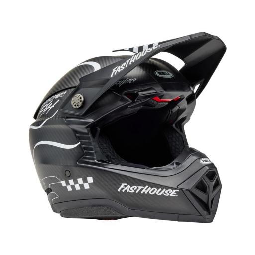 BELL Moto-10 Spherical Mips - Fasthouse Raven Matte Black/White 2025 [2]