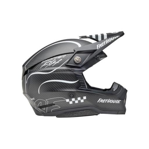 BELL Moto-10 Spherical Mips - Fasthouse Raven Matte Black/White 2025 [4]