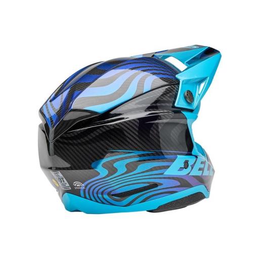 BELL Moto-10 Spherical Cortex Gloss Blue 2025 [3]